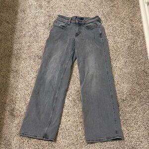 Hollister Women's Straight Leg Gray Jeans